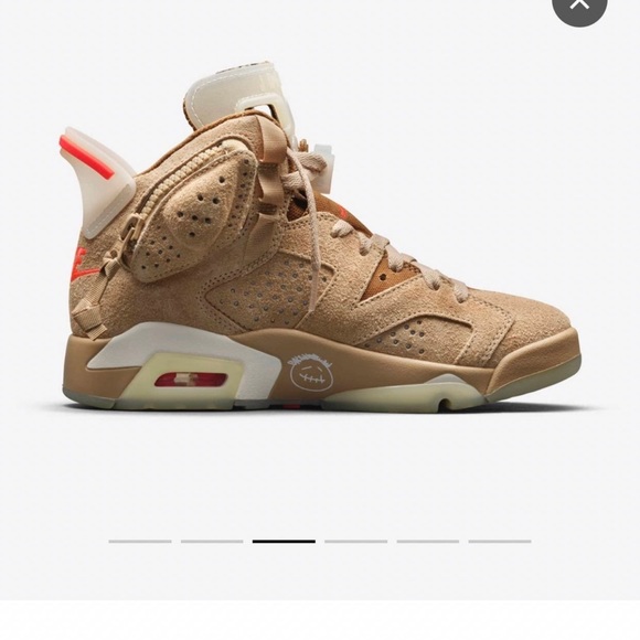 Jordan retro 6 Travis Scott Khaki - Picture 2 of 9